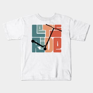 Let's ride freestyle scooter Kids T-Shirt